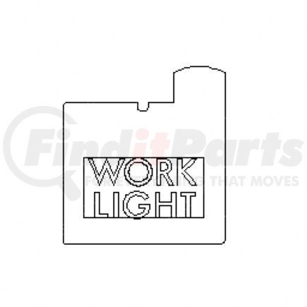 Freightliner 24-54925-094 LEGEND-BULB OUT,ICU3X