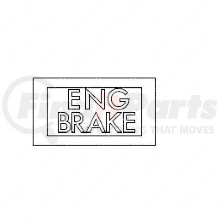 Freightliner 24-54925-069 LEGEND-ENGINE BRAKE