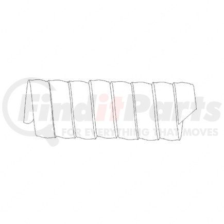 Freightliner 48-25035-187 GUARD-WIRE,PLASTIC,.18