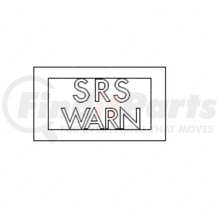Freightliner 24-00909-015 TELLTALE-ICU3,SRS WARN