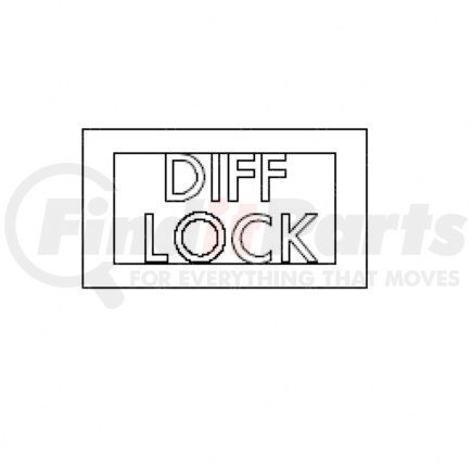 Freightliner 24-00909-020 TELLTALE-ICU3,DIFF LOC