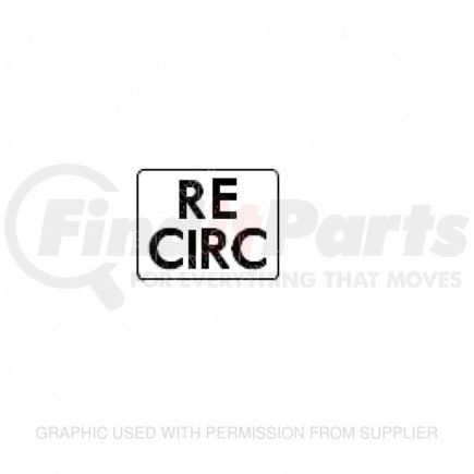 Freightliner 24-01347-009 LEGEND-ICU4-RECIRC