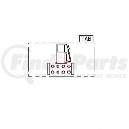 Freightliner 24-01374-024 LEGEND-FUEL FILTER