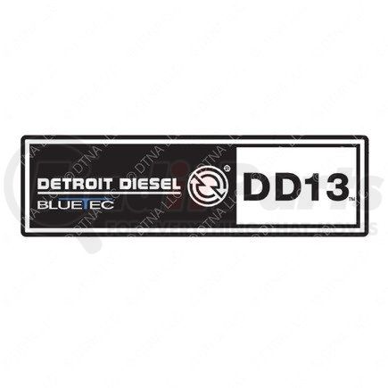 Freightliner 24-01697-000 BADGE-ENGINE.BLUE-TEC.DD13