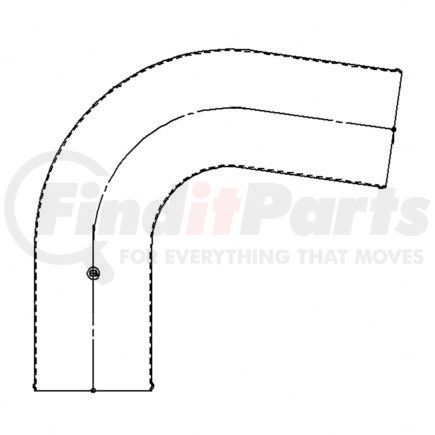 Freightliner A03-23264-000 DUCT ASSY-AIR INT