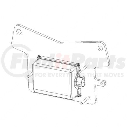 Freightliner A66-01031-000 RADAR-ONGUARD,ACC,CMS,MAN TRAN