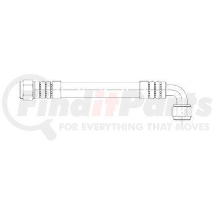 Freightliner A23-12845-141 HOSE ASSY-WIRE BRD,STL,20,141