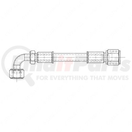 Freightliner A23-13195-065 HOSE ASSY- 6 FBR BRD