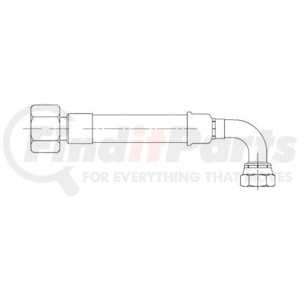 Freightliner A23-13293-023 HOSE-WIRE BRAID, 12