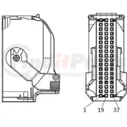 Freightliner A23-13361-023 PLUG-54CAV,MQS,23-13304-319,NA