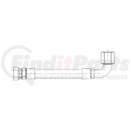 Freightliner A23-13609-072 HOSE ASSEMBLY-ORFS,90D,NO.16,W