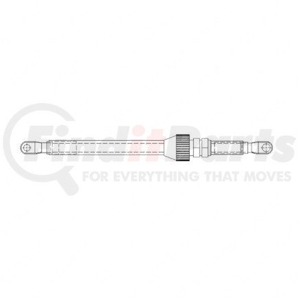 Freightliner A66-03303-202 CABLE-INV POS,2GA,RED