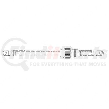 Freightliner A66-03303-192 CABLE-INV POS,2GA,RED