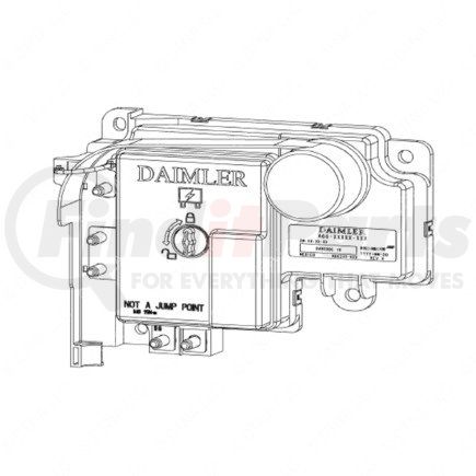 Freightliner A66-10291-001 MDL,BCA,APS3 HL 90/CB W/CTR,P4