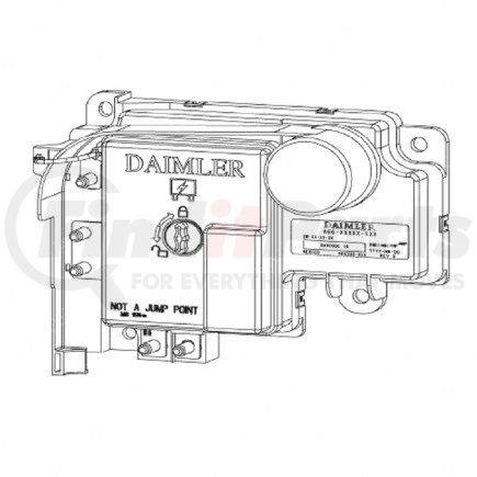 Freightliner A66-11733-002 MDL,BCA, XMC NO/CB W/CNTR, P4