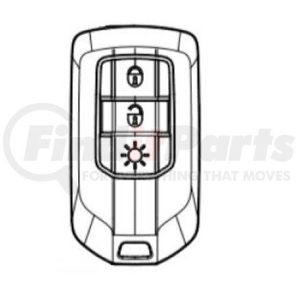 Freightliner A66-18573-001 FOB-TRANSMIT,KEYLESS ENTRY