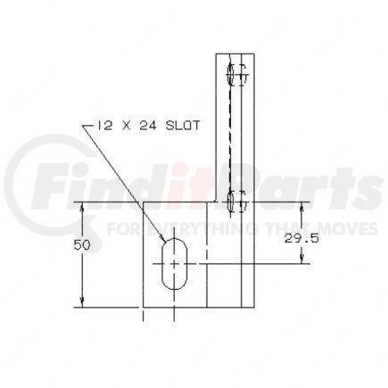 Freightliner A-681-887-03-14 BRKT-OUT