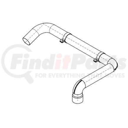 Freightliner A-956-490-56-10 EXHAUST GAS LINE