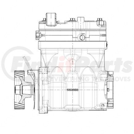 Freightliner DDEA9061306415 AIR COMP