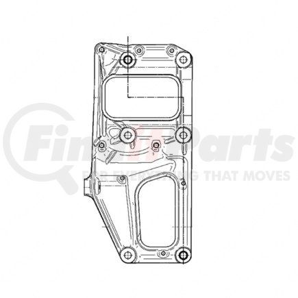 Freightliner DDEA4711500470 ALT BRACKET