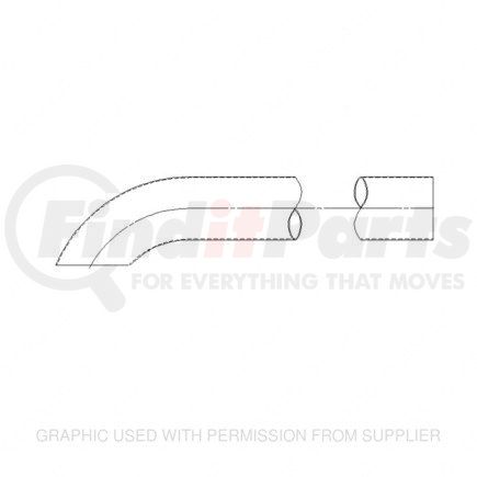 Freightliner E04-13444-056 PIPE EXHAUST