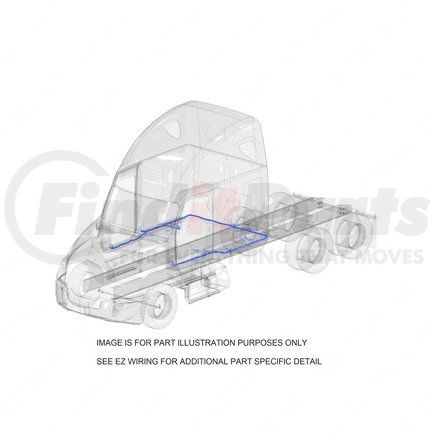 Freightliner S70-00013-376 HARN,FLOOR,P3,13