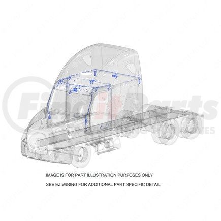 Freightliner S69-00000-875 HARN,OVERHEAD,P3,13