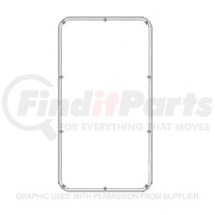 Freightliner W1800027012 CURT WDO SIDE LOWER