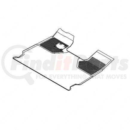 Freightliner W18-00068-122 FL CV AY CARP DAYCAB