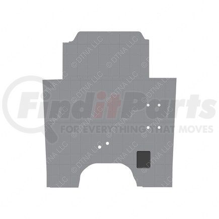 Freightliner W18-00922-027 CVR-FLR,126,72,LHD,BUNK,PAD