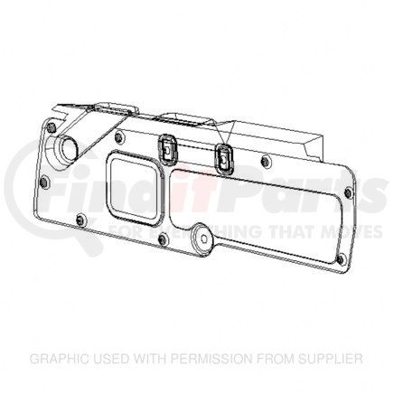 Freightliner WWS54012B7127S DOOR CAPPING ASM RH