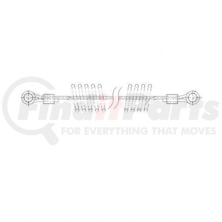 Freightliner WWS671263431 CABLE  HOOD ASSIST 27
