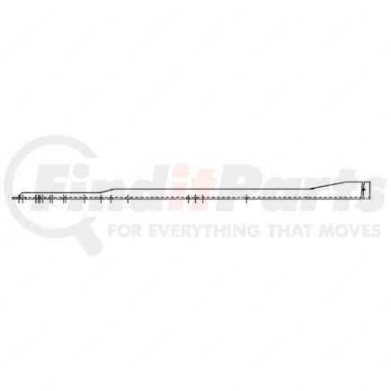 Freightliner 15-14166-307 RAIL, FRAME R/H