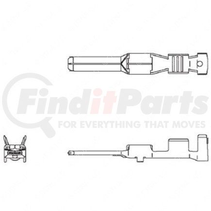 Freightliner 23-13211-270 TERM-MALE,Y2.8,0.35-0.5