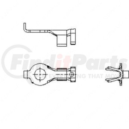 Freightliner 23-14117-000 TERMINAL-RING,M8,STR,6AWG,ISOL