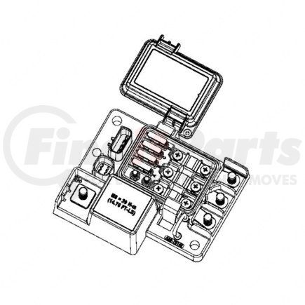 Freightliner 66-03709-000 PNDB WITH CUTOFF SOLENOID