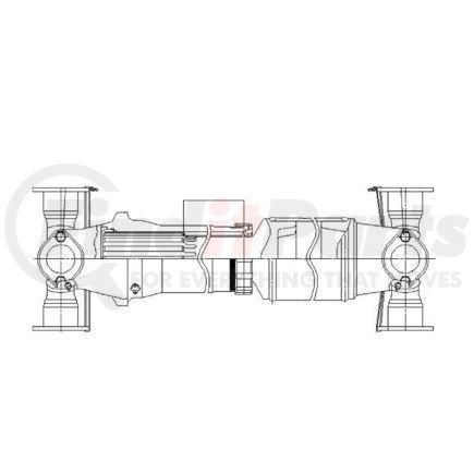 Freightliner A09-10146-672 MAIN PROPSHAFT (STL)