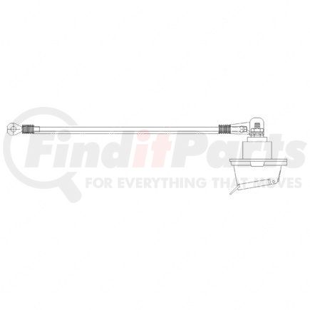 Freightliner A06-24049-048 RCPT,1-WAY,PHM, 6 AWG