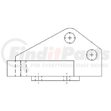 Freightliner A14-12025-000 BRKT MTG,RH STRG C0NV