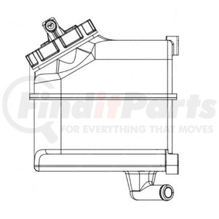 Freightliner A14-19454-000 RESERVOIR-POWER STEERING,4QT,I