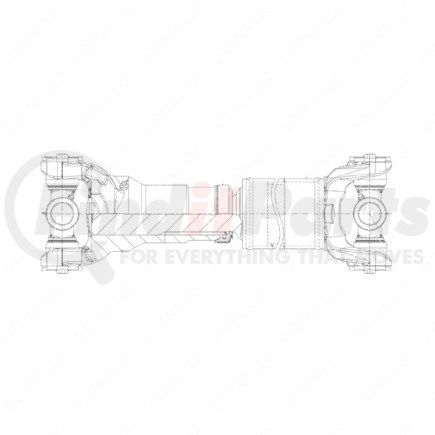 Freightliner A09-11425-660 DRIVELINE-17XLT-HR MAIN,66.0