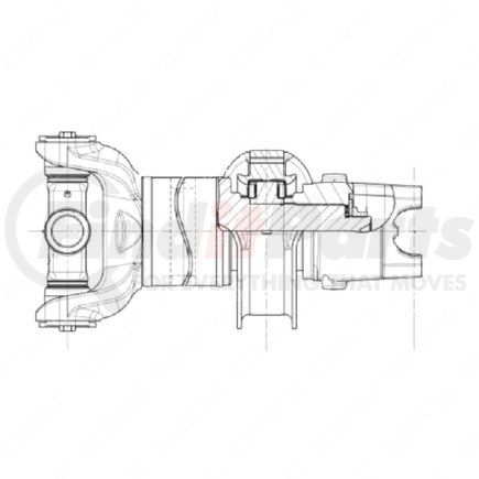 Freightliner A09-30135-482 DRIVESHAFT-18XLT-HR M/S 48.5"-