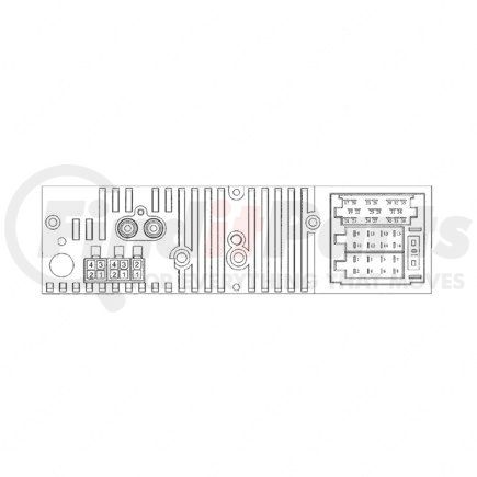 Freightliner A22-73756-000 RADIO-AM/FM/WB/CD/USB/AUX/BT