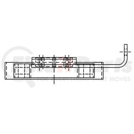 Freightliner A04-18203-000 SUPPORT ASSY-8.5 MUFFLER