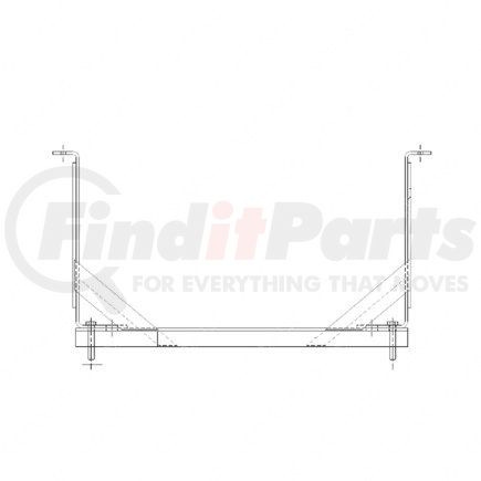 Freightliner A05-17256-000 ASSY-SUPT,RAD,LOWER