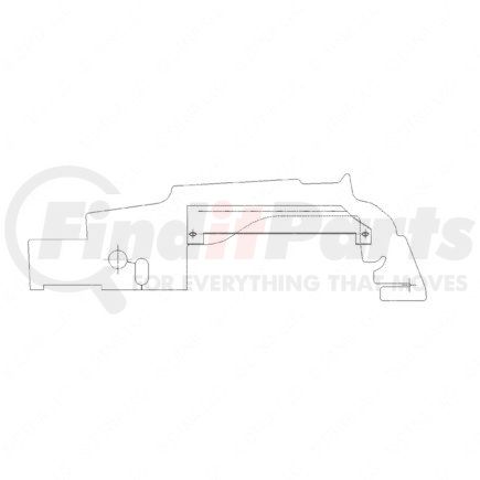 Freightliner A05-20565-005 M2,BAFFLE,100BBC 805SQ