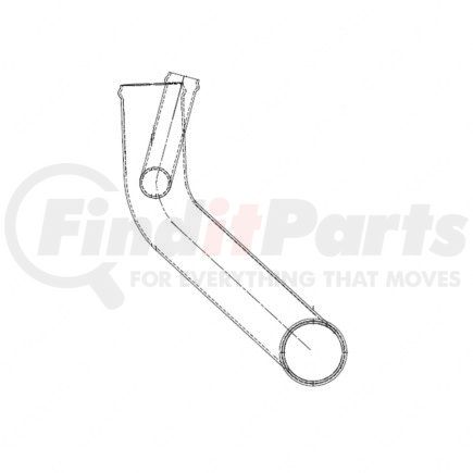 Freightliner A05-21497-000 ASSY-TUBE,RAD,LWR,50.8