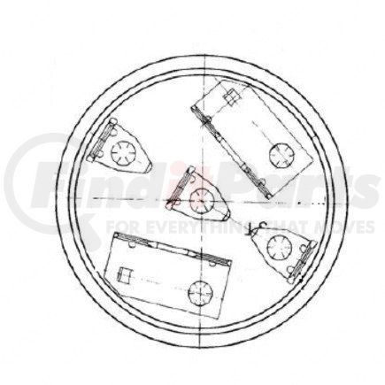 Freightliner A06-69175-000 SWITCH-IGN,D250 KEY,B2