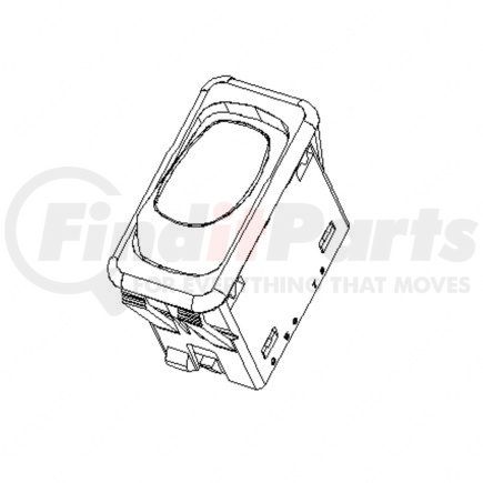 Freightliner A06-86377-102 SWITCH-ROCKER,2 POS LAT,W/INDI