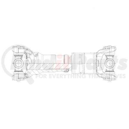 Freightliner A09-11425-360 DRIVESHAFT-17XLT-HR MAIN,36.0